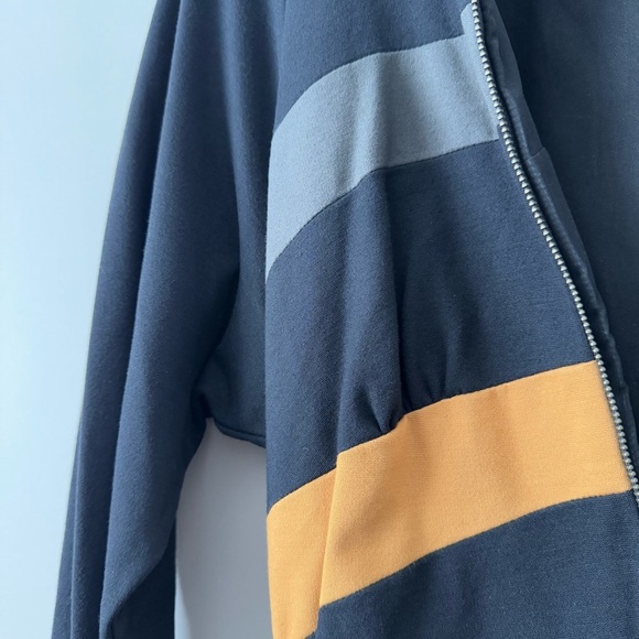 NICOLE MILLER LONG SLEEVE MIDI 1/4 ZIP UP KNIT DRESS SIZE 8 SEE MEASUREMENTS - Picture 4 of 5